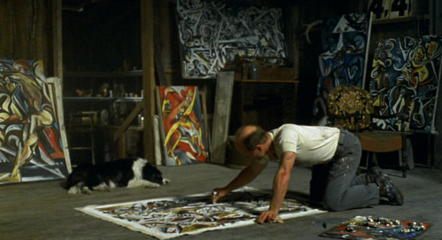 Ed Harris, as Jackson Pollock, in Pollock (Ed Harris, 2000).