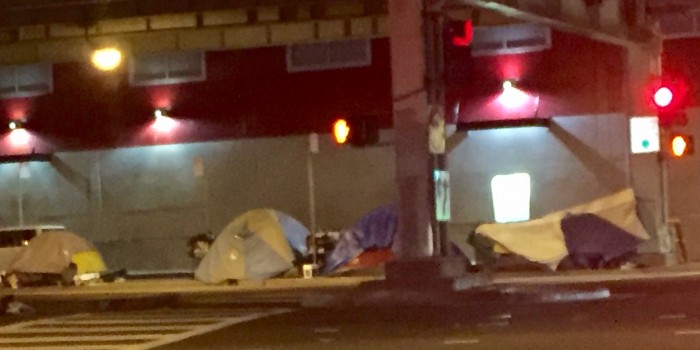 Super Bowl Tent City