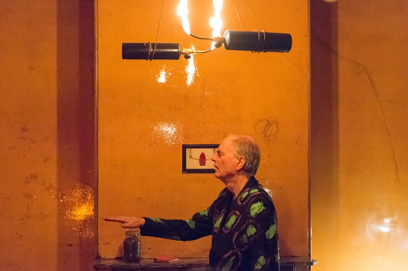 Douglas Dunn performs at 500 Capp Street. Photo by TKTK.