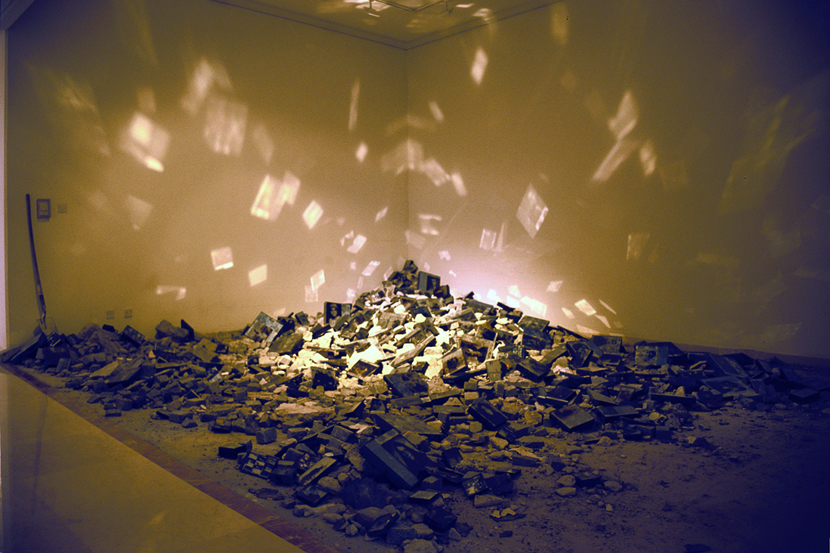 Ruins: Hall of Reflections; installation at 6th Sharjah Biennial, 2003.