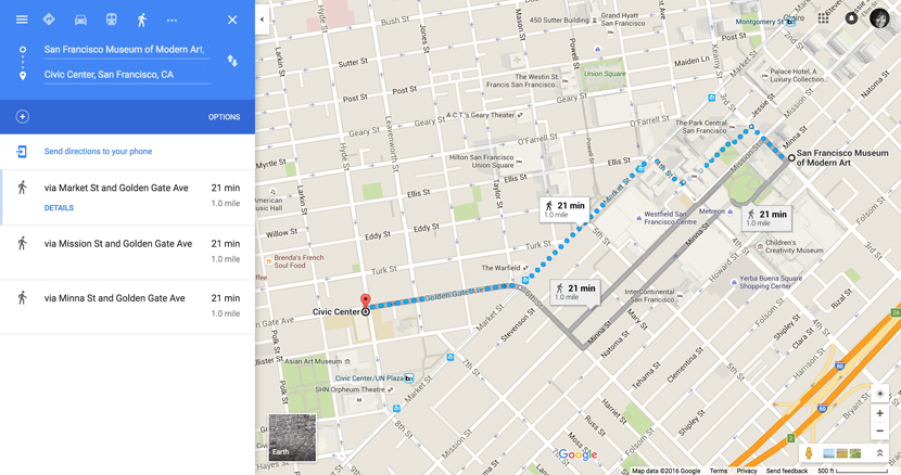 Itinerary 5 (for Stephen G. Rhodes): From SFMOMA to the Civic Center Itinerary 5 (for Stephen G. Rhodes): From SFMOMA to the Civic Center