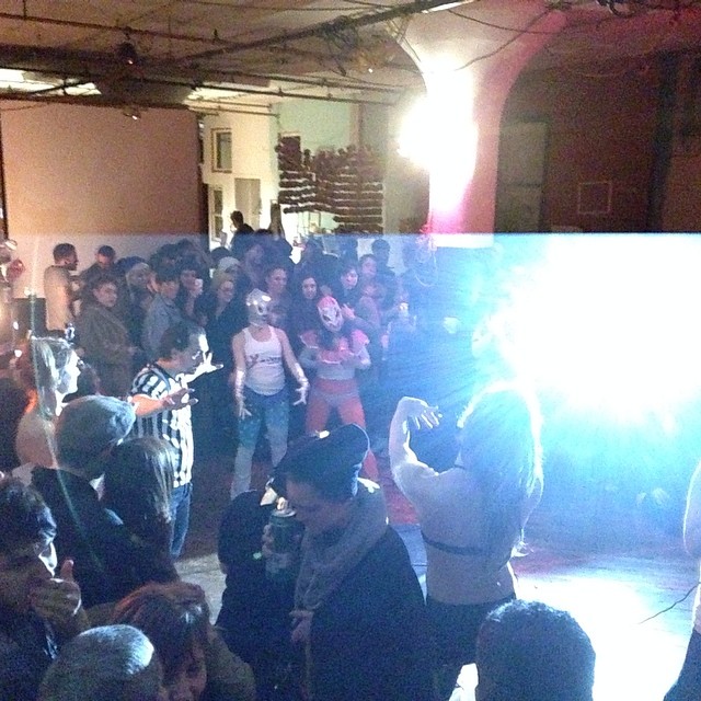 YACKEZ performing as part of SALTA + AUNTS, April 5th, 2014 at the Secret Works Loft, Brooklyn, NY YACKEZ performing as part of SALTA + AUNTS, April 5th, 2014 at the Secret Works Loft, Brooklyn, NY