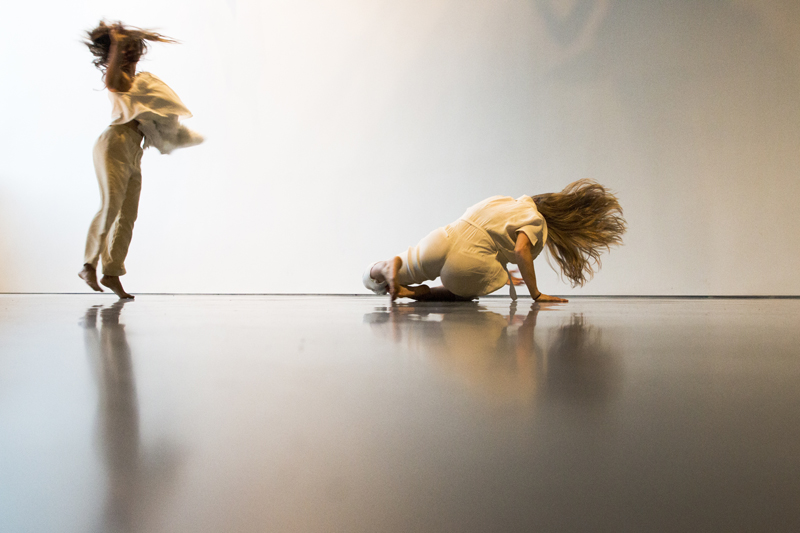 Institut IDGAF (SamanthaAllen&DevikaWickremesinghe) performing as part of SALTA + AUNTS = BAMPFA, March 25th, 2016 at the Berkeley Art Museum and Pacific Film Archive Institut IDGAF (SamanthaAllen&DevikaWickremesinghe) performing as part of SALTA + AUNTS = BAMPFA, March 25th, 2016 at the Berkeley Art Museum and Pacific Film Archive