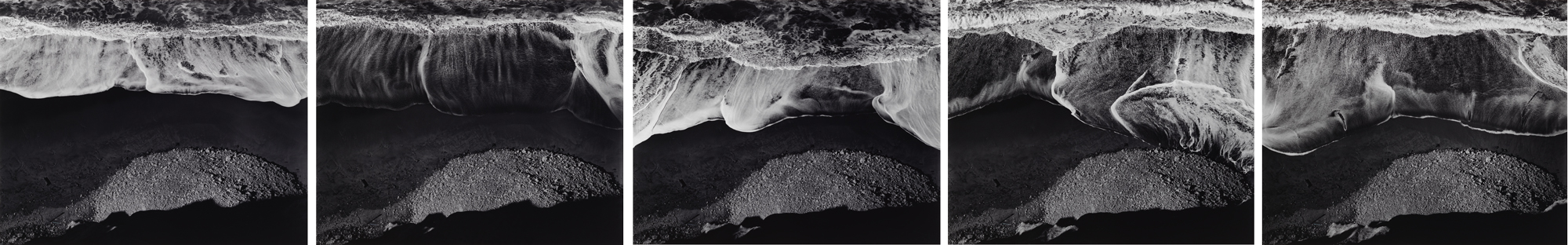 Ansel Adams, Surf Sequence, 1940; promised gift of Launny and Weezie Steffens; © The Ansel Adams Publishing Rights Trust; photo: Don Ross Ansel Adams, Surf Sequence, 1940; promised gift of Launny and Weezie Steffens; © The Ansel Adams Publishing Rights Trust; photo: Don Ross
