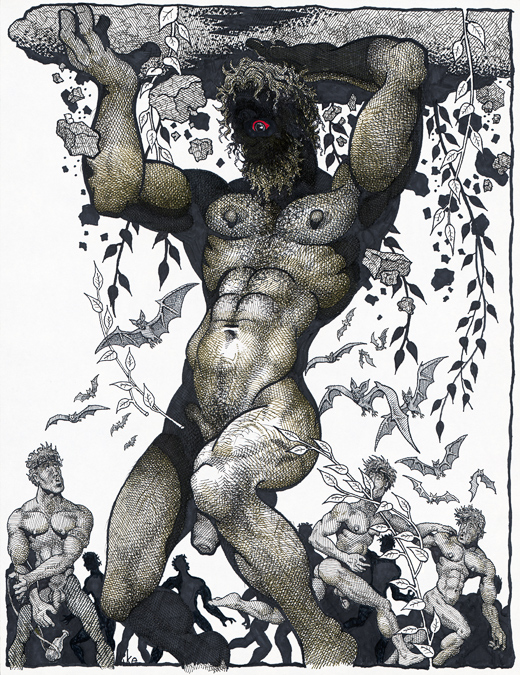 Mike Kuchar, Myth Man, 1980-1990. Courtesy of the artist.
