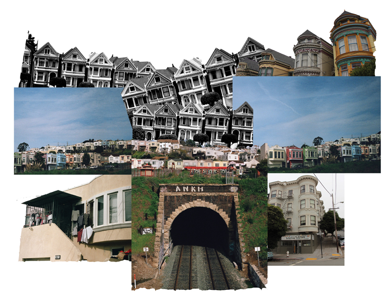 Architecture: Dentals, bay windows, and sunbursts. The Painted Ladies are a tourist attraction for a reason.