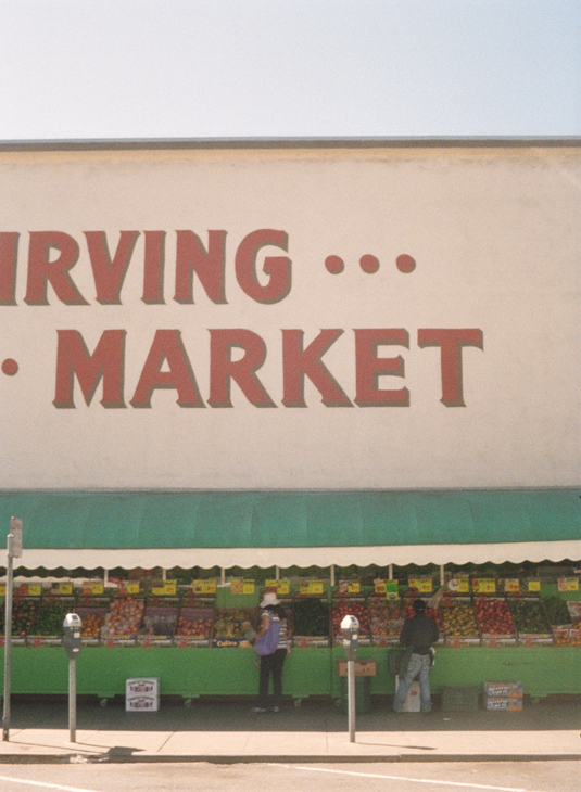 Each market has regional and international ingredients for its local community.
