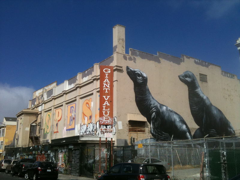 The b-side of Giant Value, which was demolished and replaced with the Vida luxury condos in 2013.