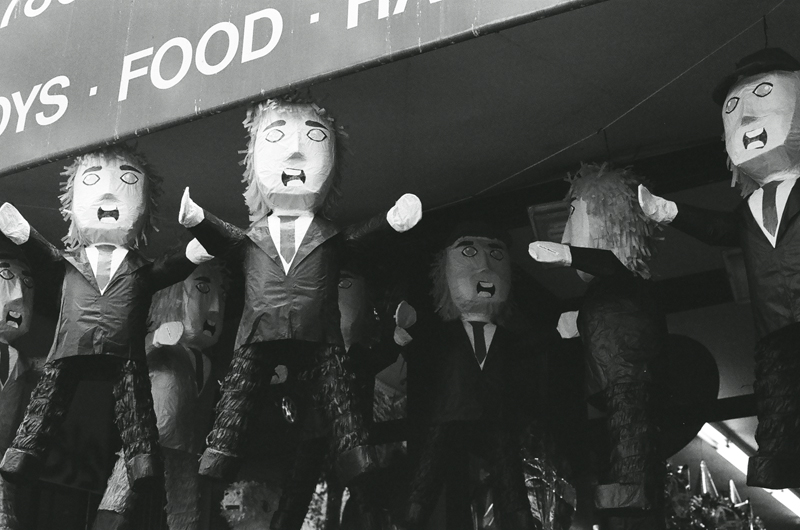 Trump piñatas are a hot commodity in La Mission.