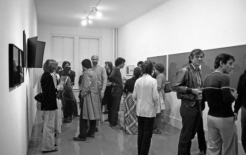 Opening of Pictures at Artists Space, September 1977. Photo by D. James Dee. Courtesy Artists Space.