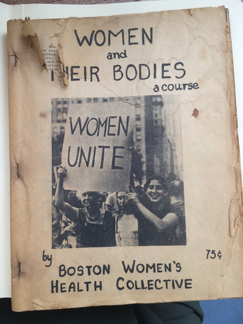 Pamphlet from the women’s movement in the 1960s. Pamphlet from the women’s movement in the 1960s.