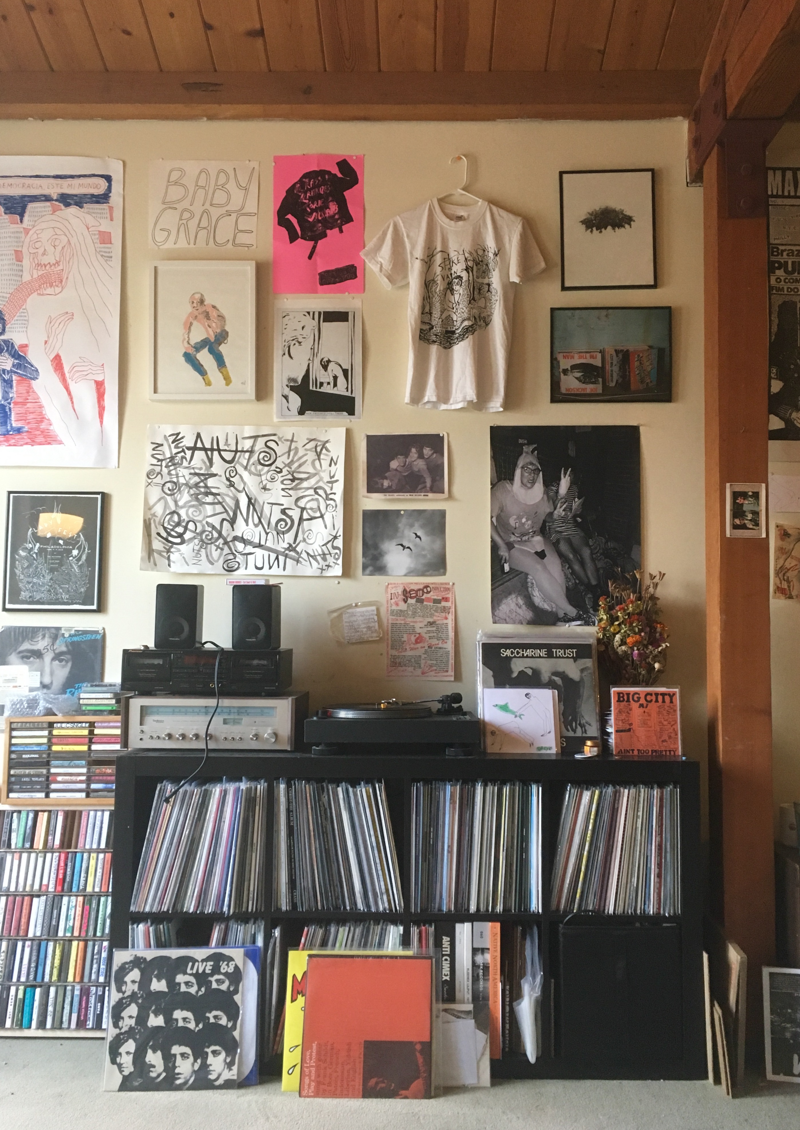 The author's room.