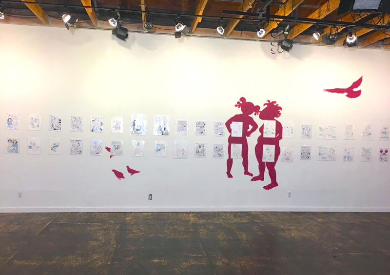 Primahood: Drawings and Comics by Tyler Cohen, currently on exhibition through May 22, 2017.