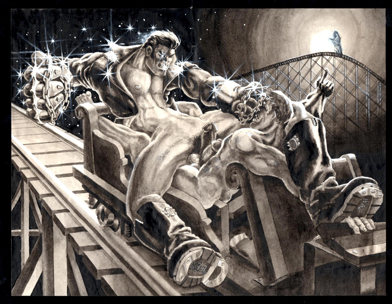 Drawing by David MacBeth, Larry Townsend Collection.