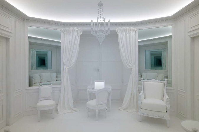 Katrín Sigurdardóttir, Boiserie, 2010. Installation view: The Metropolitan Museum of Art, New York. Collection of The Reykjavik Museum of Art.