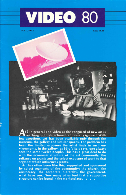 The inaugural issue of Video 80 magazine, 1980.