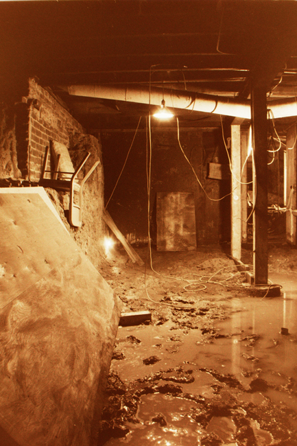 David Ireland’s studio, San Francisco, 1988; photo: David Ireland; image courtesy of The 500 Capp Street Foundation.