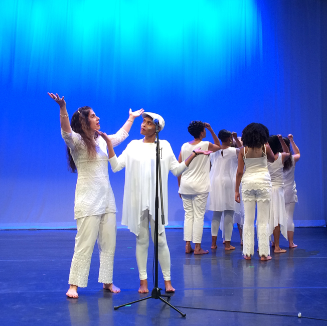 From a Medea Project rehearsal in 2017 at Counterpulse. Photo: Alexandra Pappas.