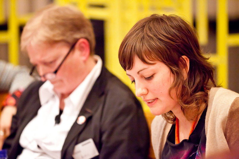 Terry Castle and Lindsey Boldt. Photo by Chris Brennan.
