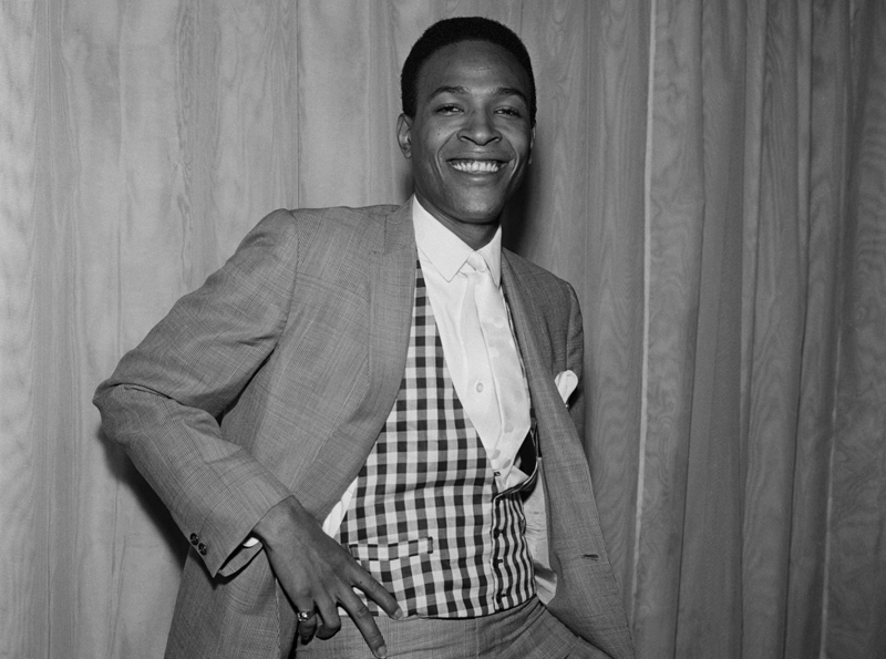 Marvin Gaye. Photographer unknown.