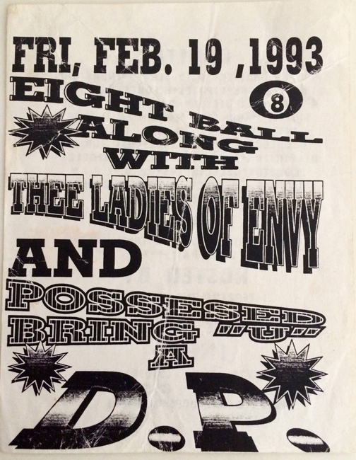 Party flyer for a ditching party in Los Angeles, 1993. Courtesy Guadalupe Rosales.