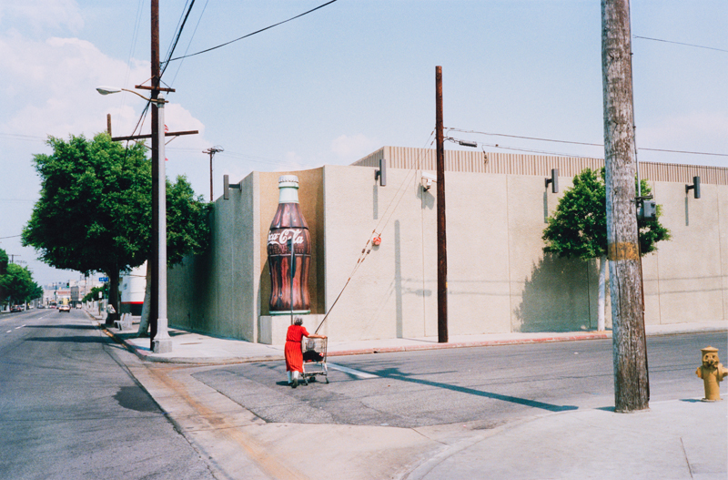 John Harding, Los Angeles, California, Alameda Street, from the portfolio Analog Days, 1988, printed 2013; inkjet print, 15 3/16 x 23 in. (38.6 x 58.4 cm); Collection SFMOMA, Gift of the artist; © John Harding John Harding, Los Angeles, California, Alameda Street, from the portfolio Analog Days, 1988, printed 2013