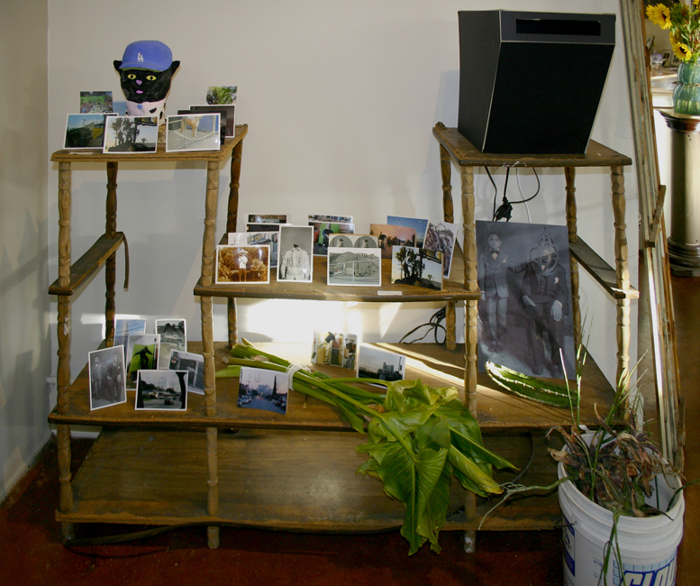 Arturo Ernesto Romo, The Open Cabinet, 2006. From Echoing Chingazos in the Echo Chamber solo exhibit, Tropico de Nopal Gallery.