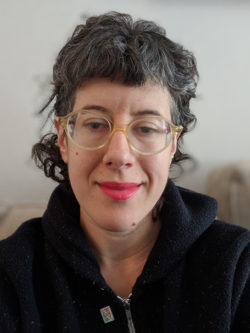 Wearing Ellis Martin's pin