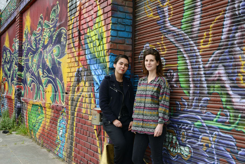 Misha Naiman and Tanya Rutherford of the 30th & West Live/Work Community Arts Center.