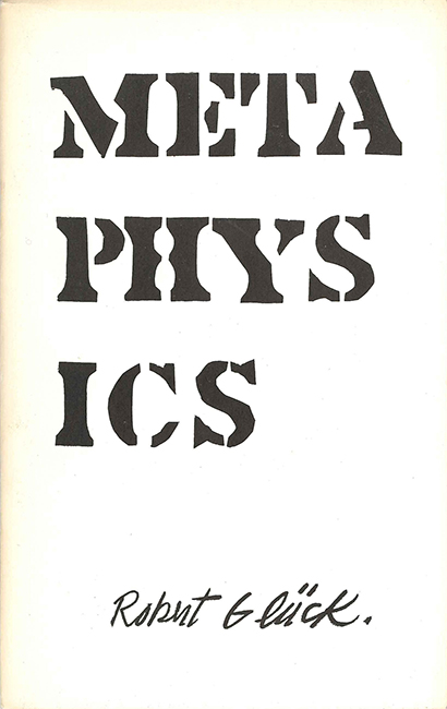 First edition of Metaphysics; Hoddypoll Press, 1977.