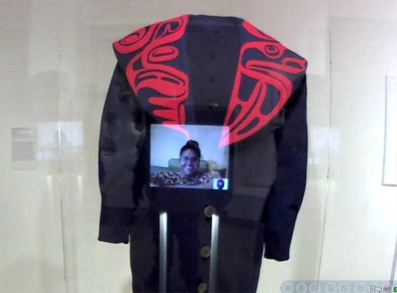 Kavita Krishnaswamy's selfie at the Seattle Art Museum. Courtesy Kavita Krishnaswamy.