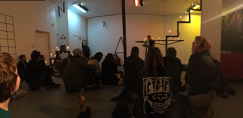 Cedar Sigo and Frank Haines’ book release performance at LAND AND SEA, March 4, 2017. All photos: Chris Duncan.