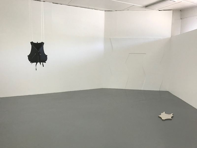 Installation shot of Lauren McKeon’s HUMANITY SPECTRUM, 2018.
