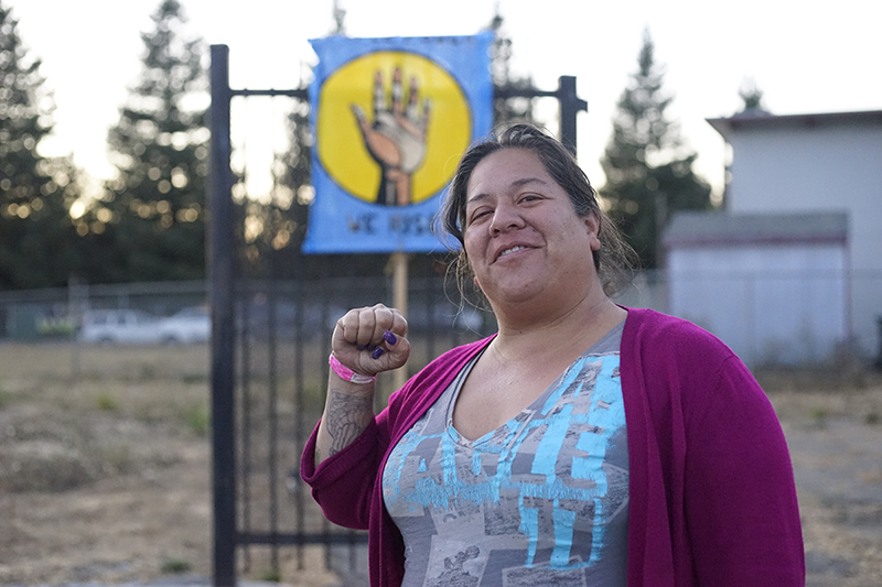 Needa Bee at The Village in Deep East Oakland. Photo: Pendarvis Harshaw.