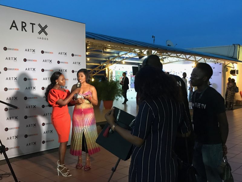 The Art X Lagos art fair. Photo: Siddhartha Mitter