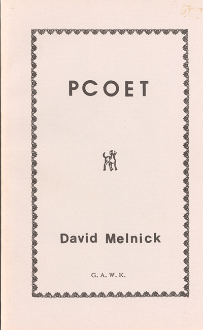 Cover of Pcoet.