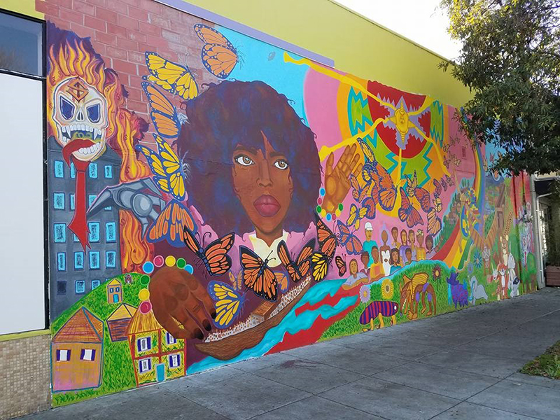 Angel Jesus Perez, The Displacement of Beauty, the Migration of Gentrification, 2018