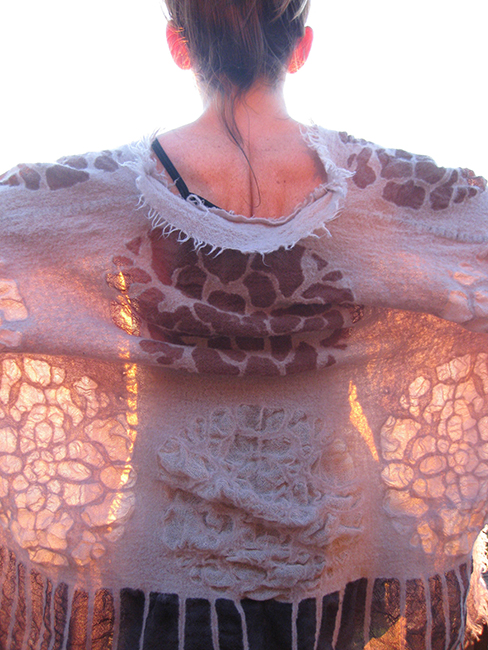 Jean Cacicedo jacket from her limited-production Wool Gauze series, 1990s