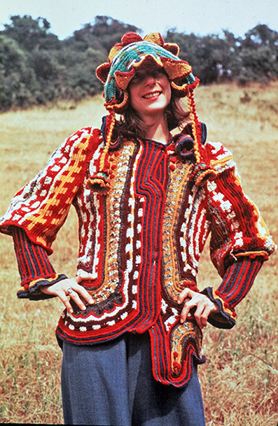 Janet Lipkin, Crochet Coat, 1973