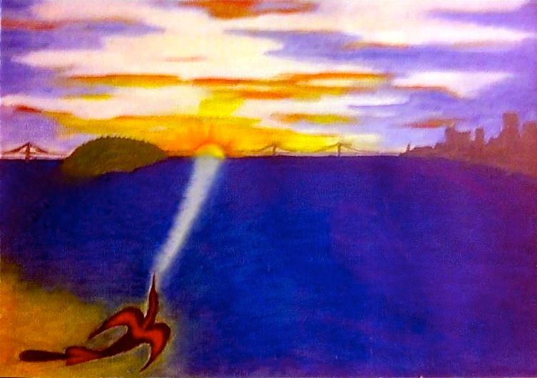 LaNada War Jack, Sunrise on Alcatraz, 1970
