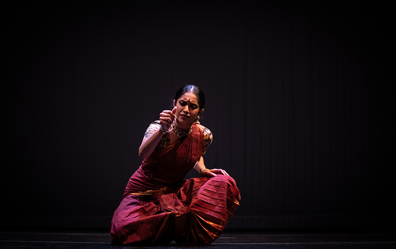Nadhi Thekkek in Broken Seeds Still Grow. Photo: Robbie Sweeny.