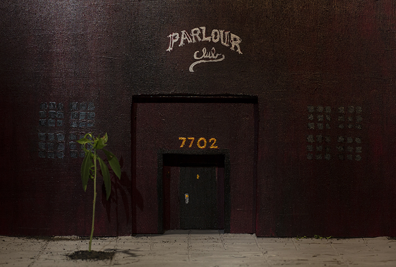 A maquette of the Parlour Club. Photos: Clement Goldberg