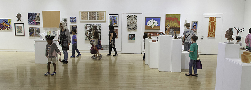 The Richmond Art Center offers tours for local groups that offer students K-12 a hands-on art activity in response to current exhibitions.