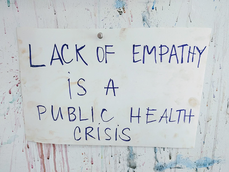Catherine Fairbanks, <em>Proposal for a Billboard in My Neighborhood</em>, 2019. Image courtesy the artist.