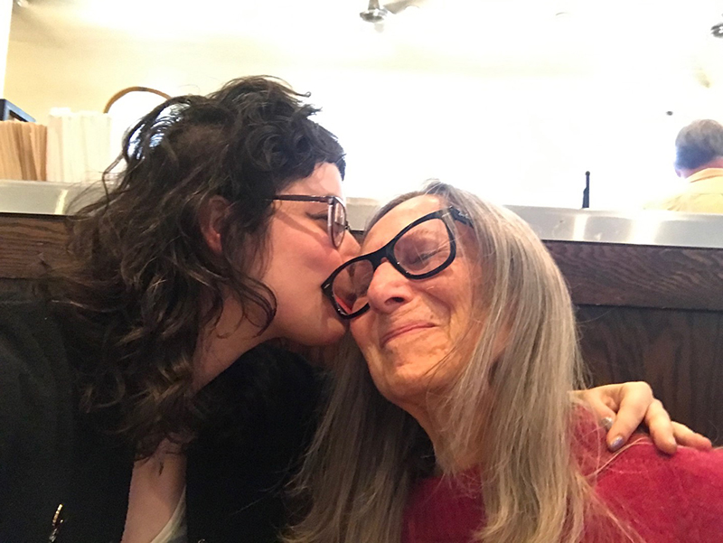 Sara and Norma in 2018.