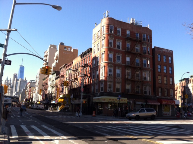 Jerome's former New York City residence near East Broadway, photographed in 2018. Photo: Jerome Hiler.