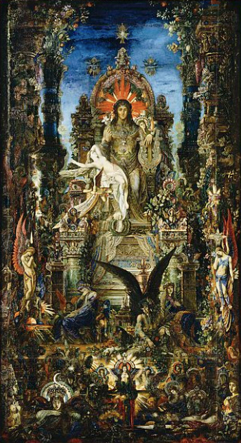 Gustave Moreau, Jupiter et Sémélé, 1894–95
