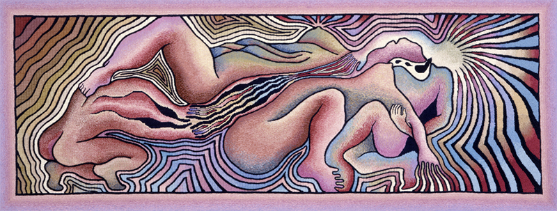 Judy Chicago, Birth Trinity, 1983