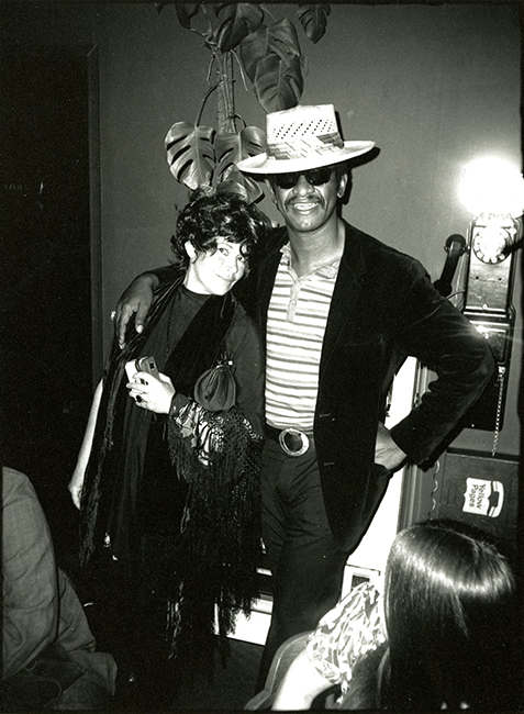 Jay DeFeo and Mike Henderson at a graduation party, c. 1970. Photo: Bill Arnold.
