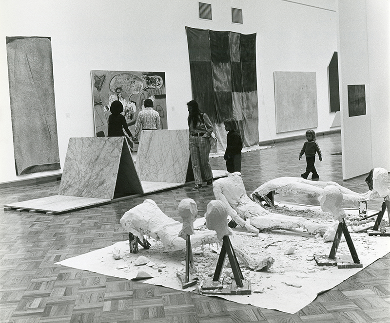Gallery view of A Third World Painting/Sculpture Exhibition, 1974.